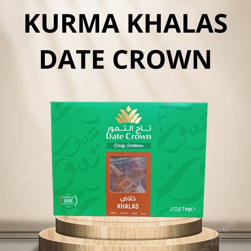 Kurma Date Crown Khalas 1kg - Date Crown Khenaizi 1 kg