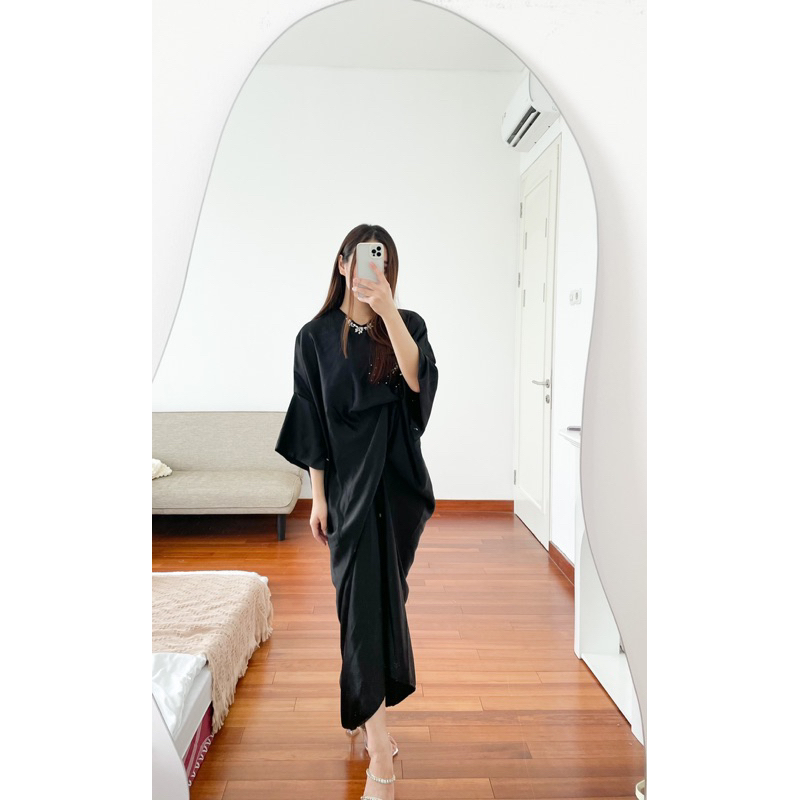 la fleur kaftan dress