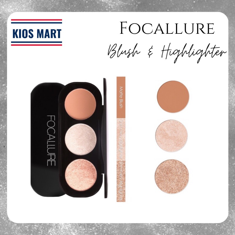 Focallure Blush &amp; Highlighter Palette