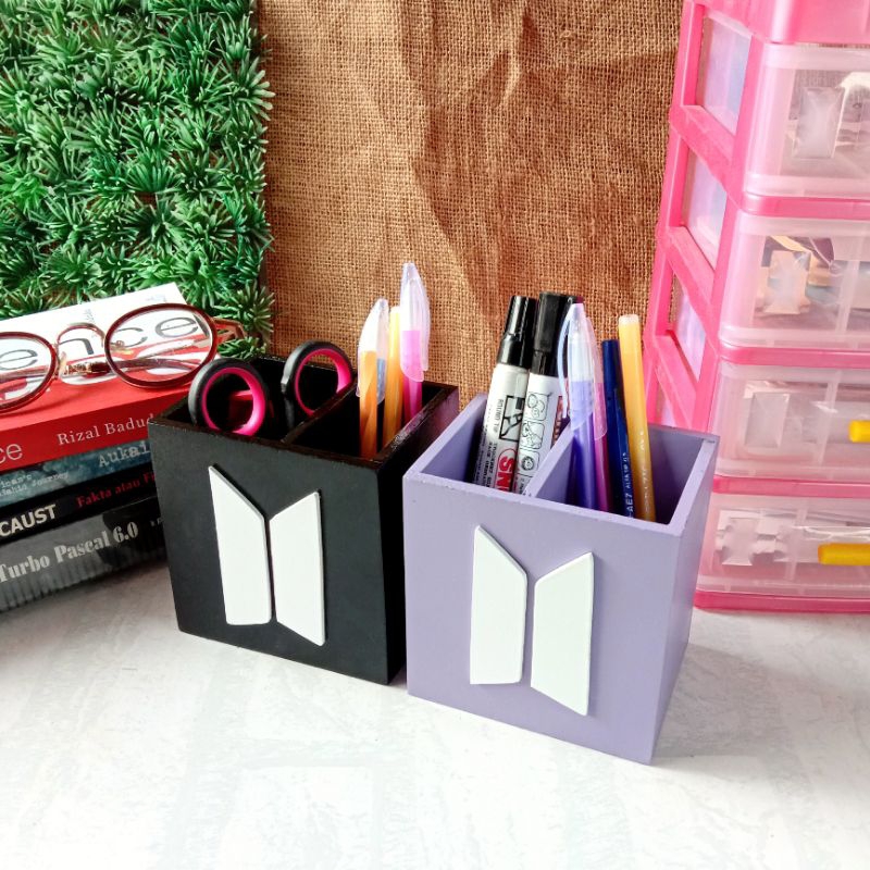 

Tempat Pensil BTS desain unik dan lucu hiasan dekorasi kamar