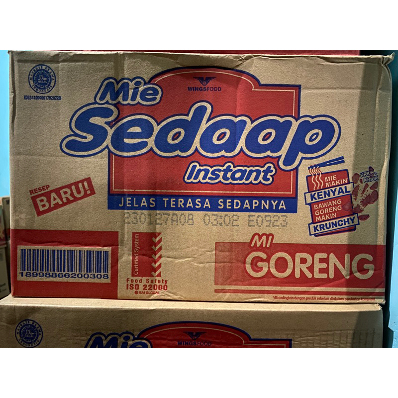 

Sedaap Goreng Mie Instan [ 90 gram / 40 pcs ]