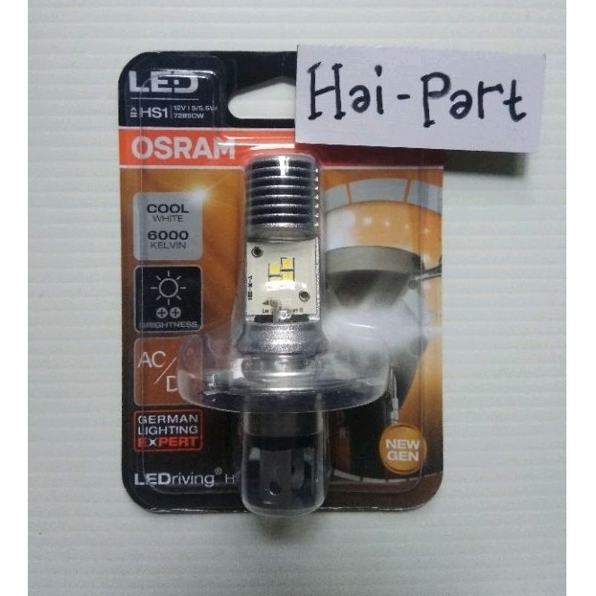 LAMPU LED HS1 OSRAM MOTOR SCOPY KAKI 3 ORIGINAL