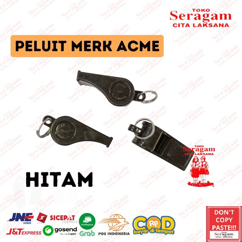 Peluit Pluit Priwitan ACME untuk Pramuka / Satpam / Security / Wasit