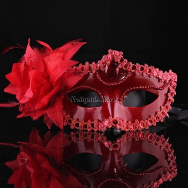 Topeng Pesta Masquerade Anonymous / Halloween Party Mask