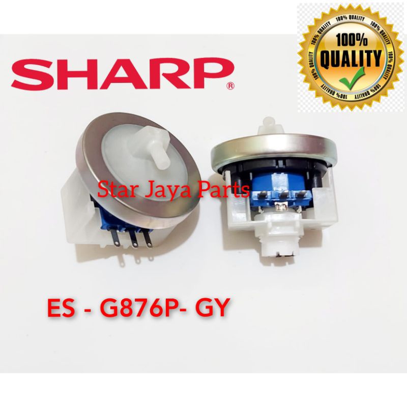 Water Level Sensor Air Mesin Cuci SHARP ES-G876P-GY  1 Tabung QUALITY