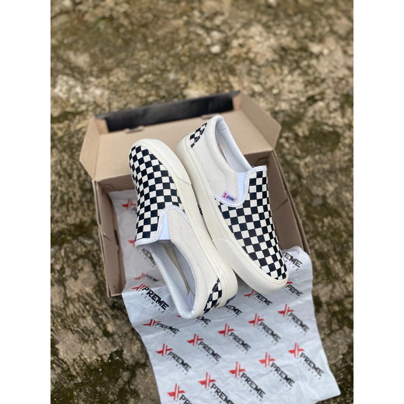 SEPATU SLIP ON XPREME FOOTWEAR ORIGINAL - SEPATU PRIA WANITA - SEPATU SEKOLA- SEPATU ORIGINAL