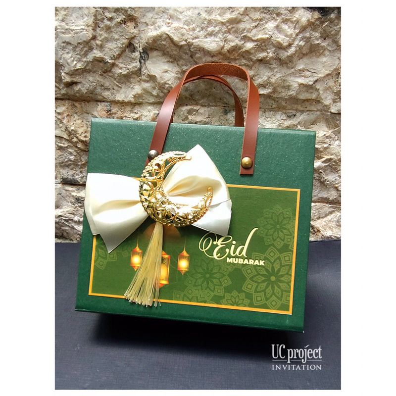

Kotak Hardbox / Box Hampers Idul Fitri Lebaran 17,5x15,5x8 cm
