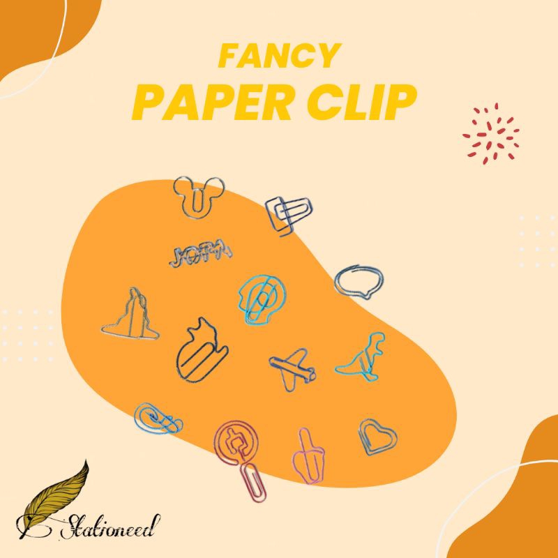 

Paper Clip / Klip Kertas Fancy / Animasi / Karakter / Bentuk Lucu