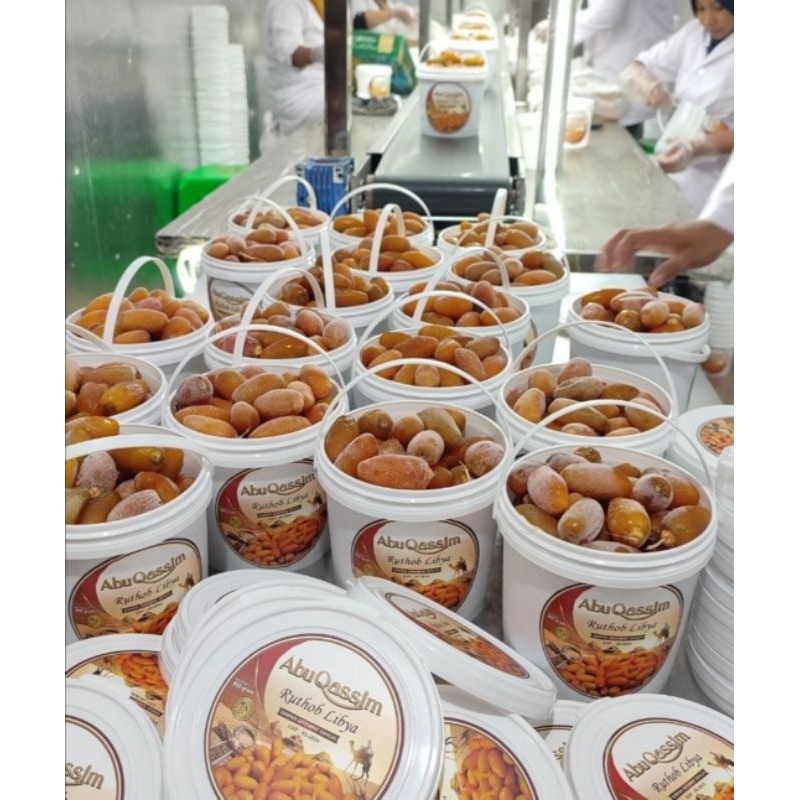 Ruthob Libya (Kurma setengah Matang) kemasan ember