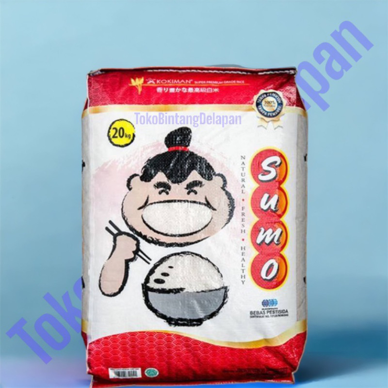 

BERAS SUMO 20kg (PULEN) Kemasan Baru