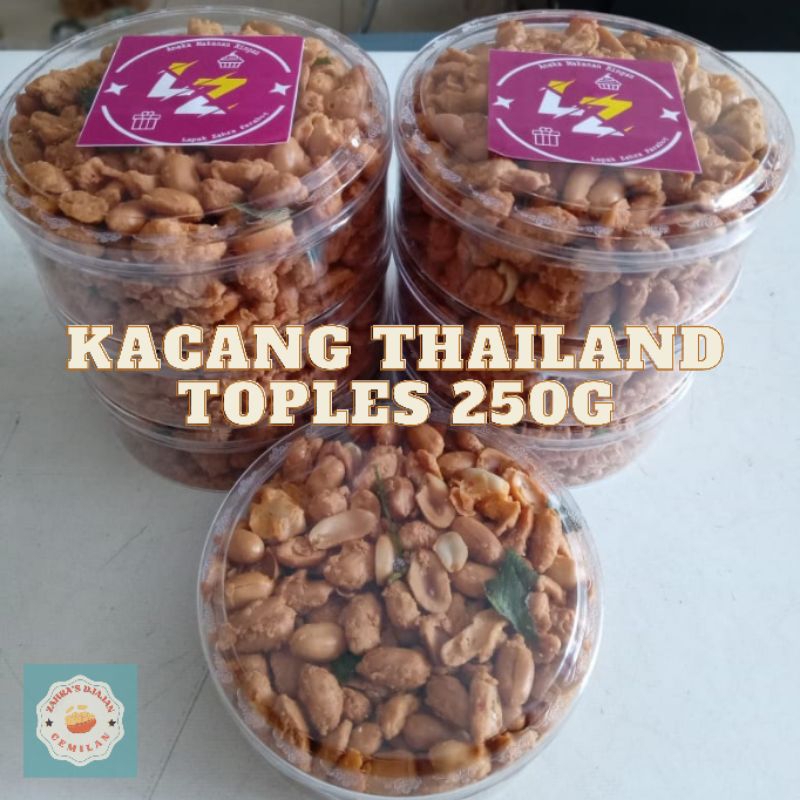 

KACANG THAILAND 250G / ANEKA KACANG TOPLES / KACANG KILOAN MURAH /