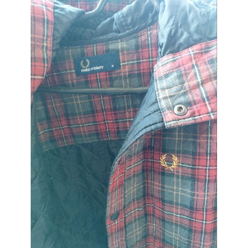 Flanel Jacket Fred Perry Original (Preloved)