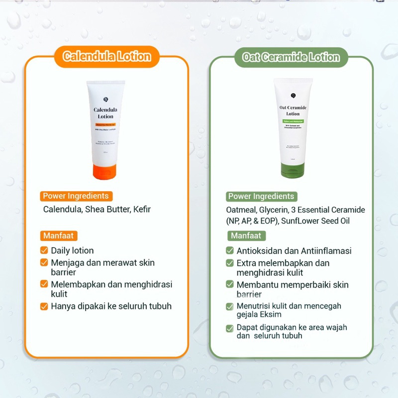 Biotalk Oat Ceramide Lotion | Hydra Lock Moisturizer for Eczema Biotalk Calendula Lotion For Eczema and Dry Skin