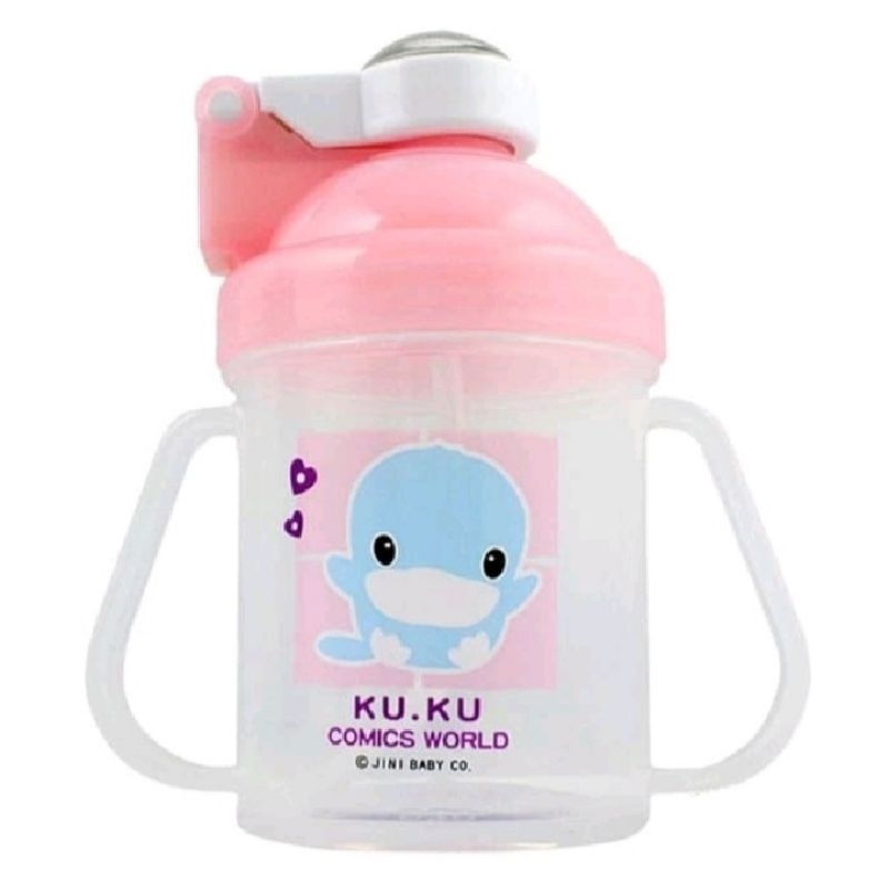 Kuku duckbill one touch open canteen cup Botol minum sedotan anak