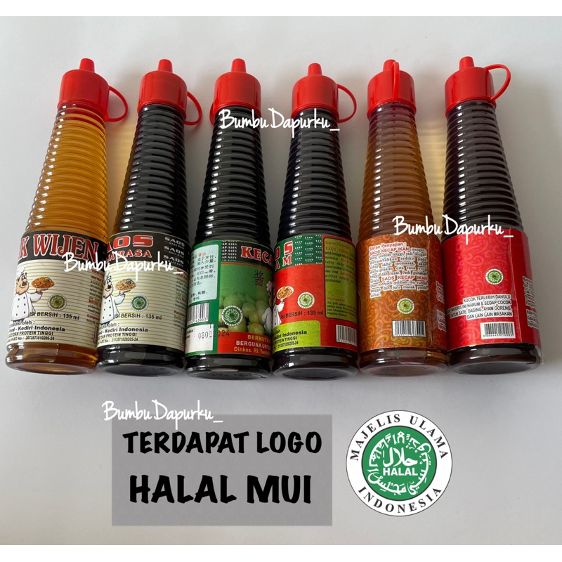 (1 botol) Saos Tiram Cap Koki 135ml