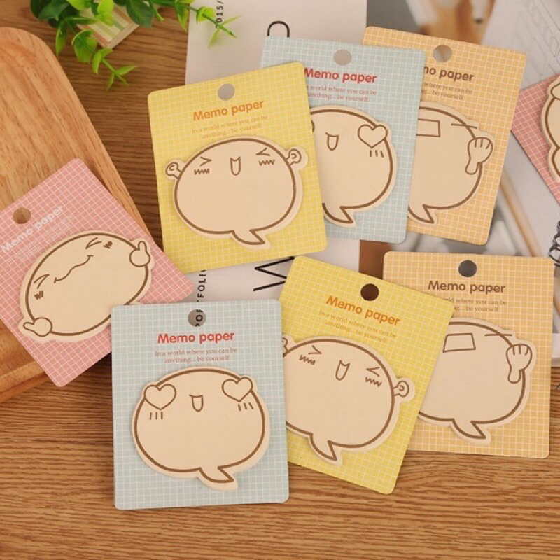 

STICKY NOTE KARAKTER LUCU EKSPRESI LUCU/sticky note gaya korea