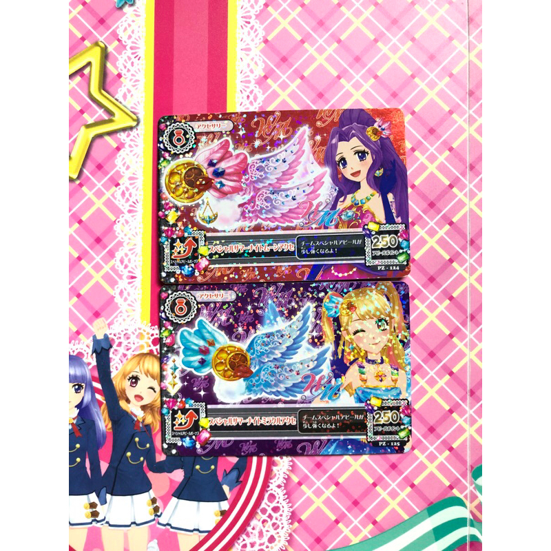 Kartu Aikatsu Jepang Unit WM Mizuki Kanzaki Mikuru Natsuki Special Summer Night Moon Miracle Accesso
