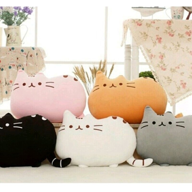 Mainan lucu Boneka Kucing lucu murah Bantal kucing pusheen halus dan lembut