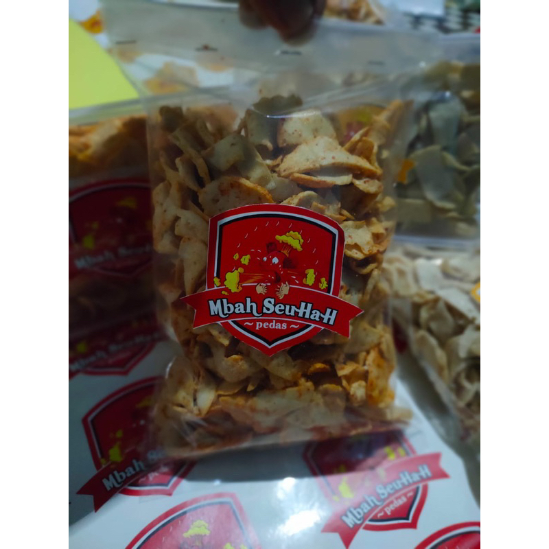 

keripik basreng tipis enak gurih dan renyah (pedas)250gr