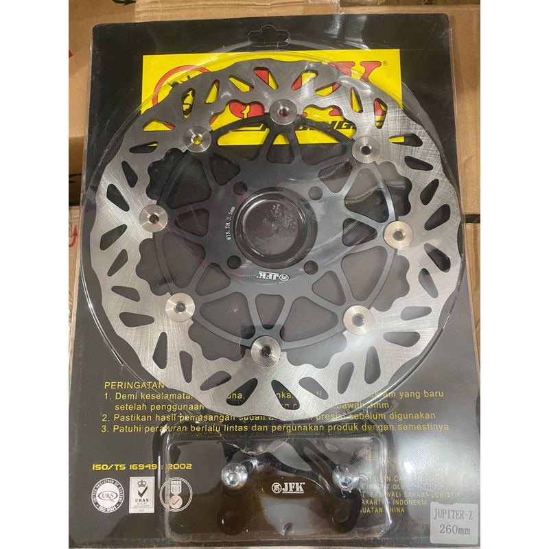 DISC PIRINGAN MODEL KTC PSM CAKRAM DEPAN FLOATING CNC 260MM PNP JUPITER MX JUPITER Z PLUS BREKET CNC