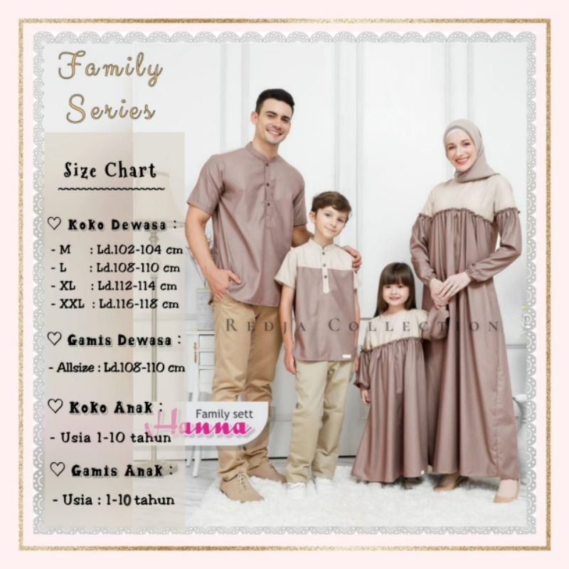 Baju Keluarga Set/Couple Set Family/Seragam Lebaran Keluarga