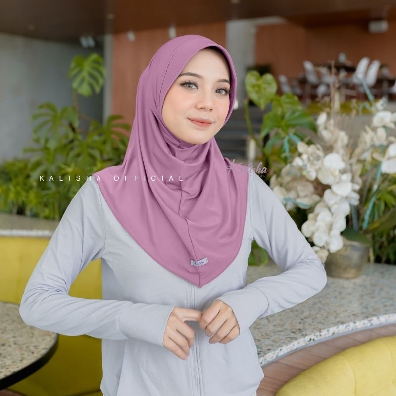 JILBAB SPORT JERSEY HIJAB UNTUK VOLI BASKET BADMINTON