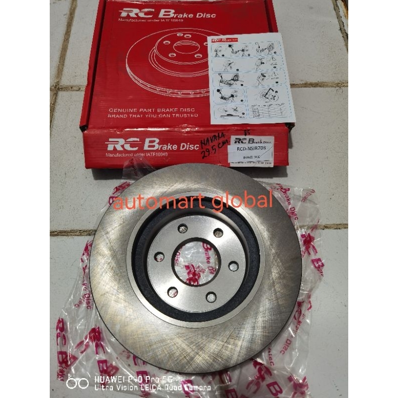 rotor disc brake piringan rem cakram nissan navara frontier 1pc