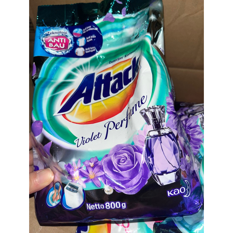 Attack Plus Softener 800 gr// deterjen bubuk