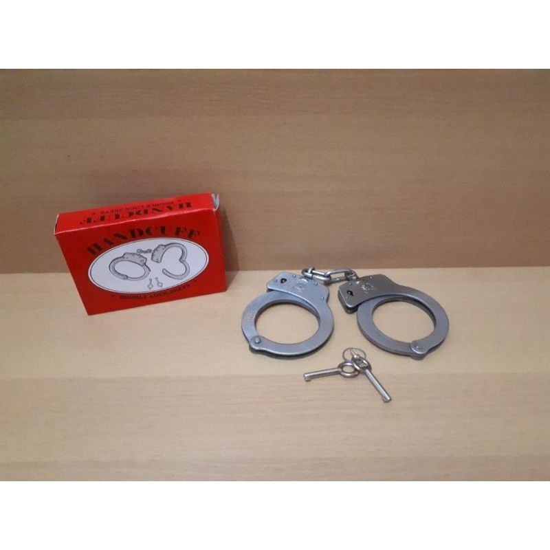 Handcuff Stainlesteel Borgol Tangan Premium Terbaik