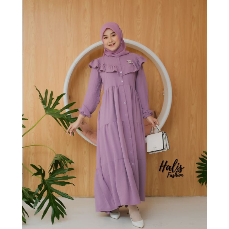 gamis halis Gamis fizzi