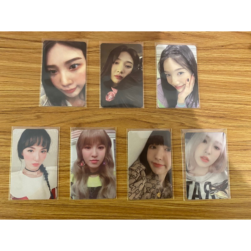 Photocard Red Velvet (Wendy & Joy)