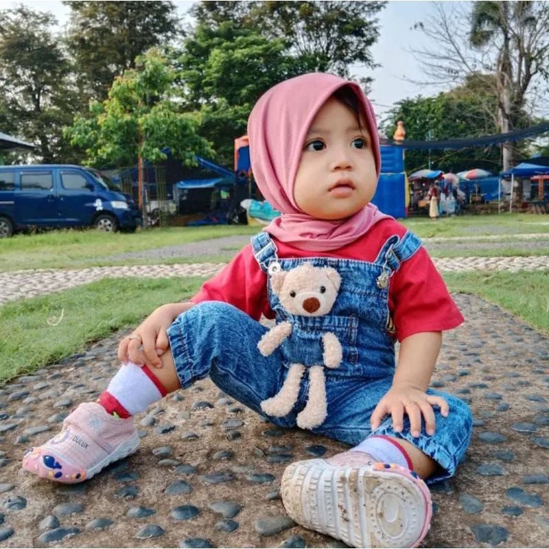 Overall Boneka Anak Perempuan Umur 1 - 7 Tahun