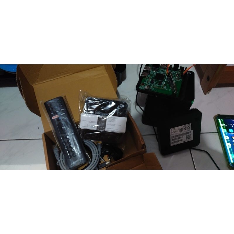 STB Android zte v5 fullset unlock root