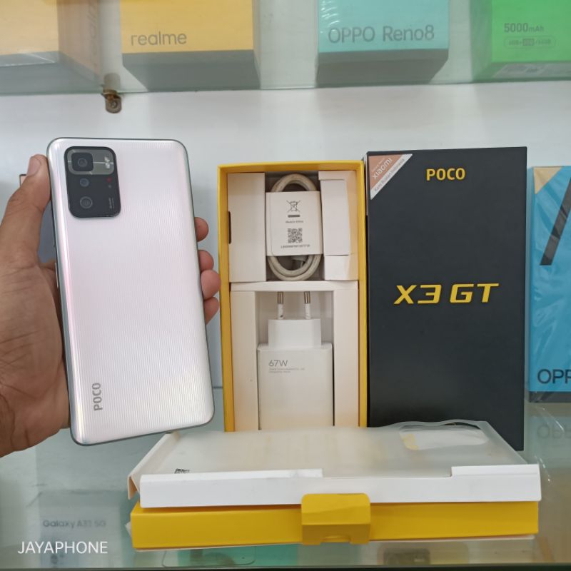POCO X3 GT 5G 8/256 SECOND FULLSET ORI