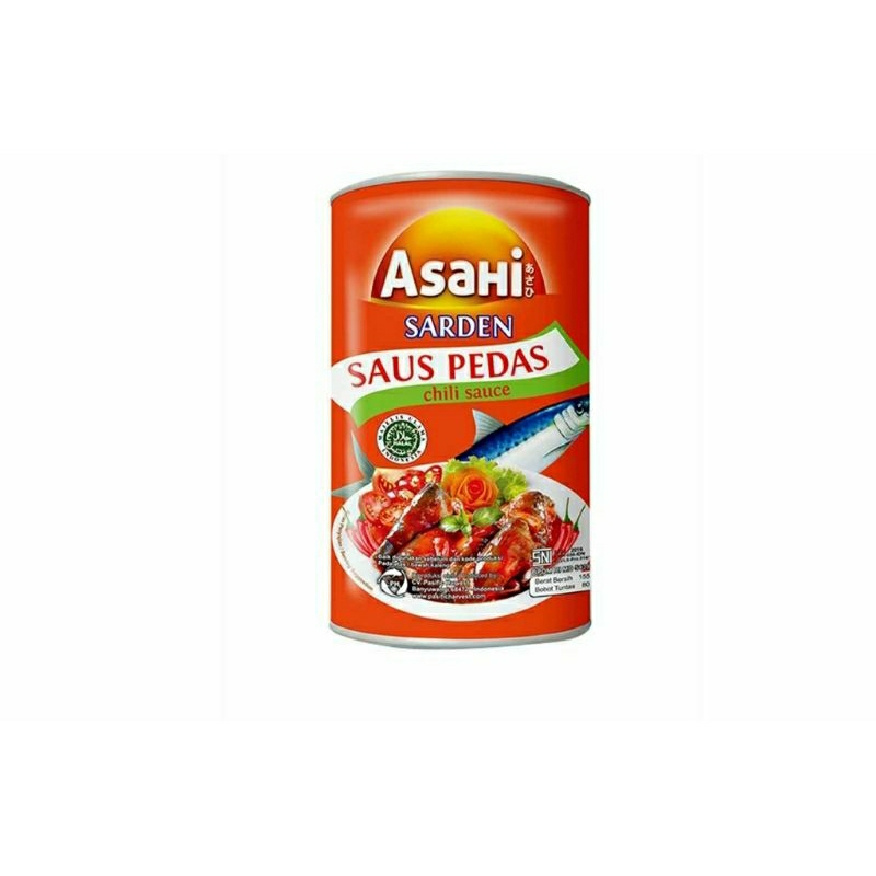 

Asahi Sardines Saus Pedas 155 g