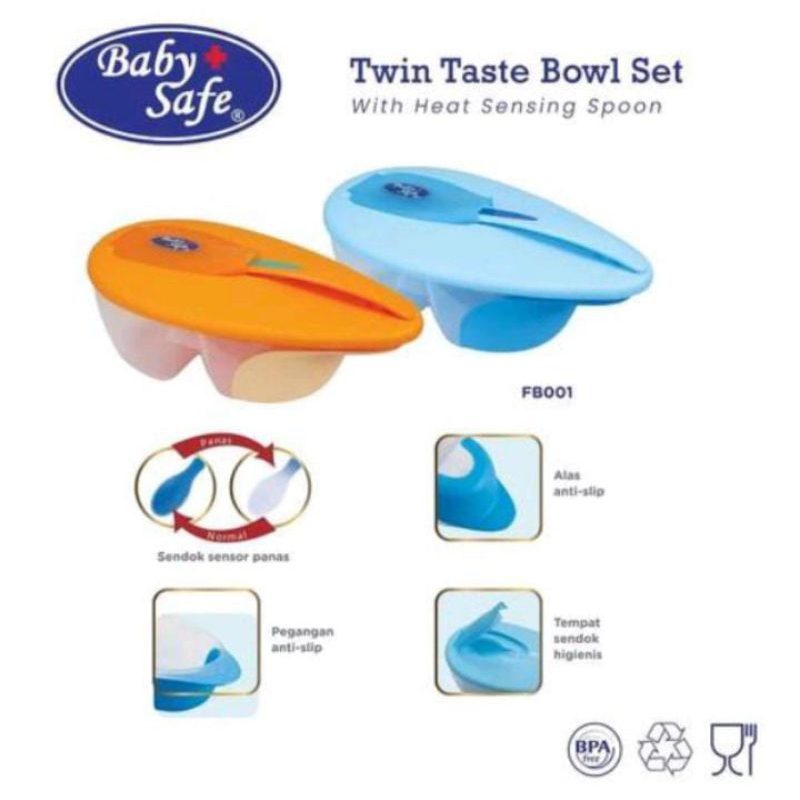 TWIN TASTE BOWL SET BBAY SAFE