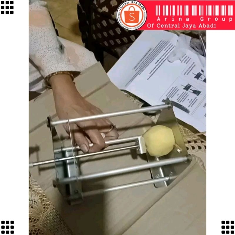 ALAT PEMOTONG KENTANG SPIRAL | MESIN PEMBUAT KENTANG ULIR | CETAKAN KENTANG SPIRAL/ULIR/TORNADO | AR