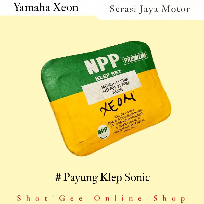 NPP PAYUNG KLEP XEON OLD/XEON RC