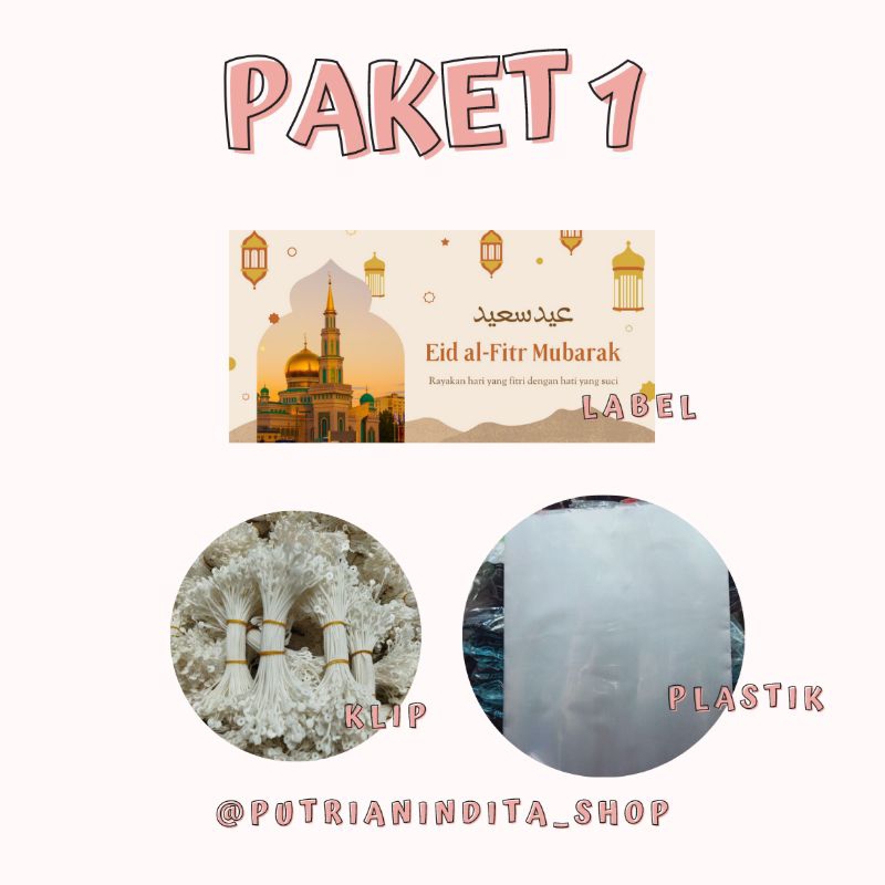 Tas Snack Lebaran || Tas Snack Hampers || Plastik Snack || Tanpa Snack
