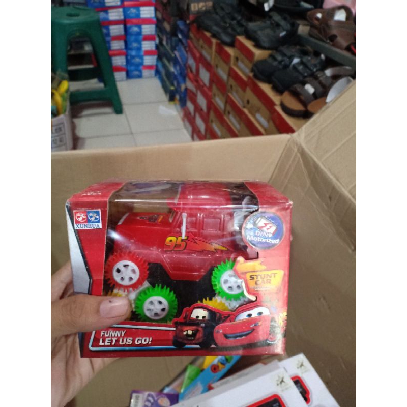 Mainan Mobil gila jungkir balik thomas train angry avengers polisi lebah tumbling car jeep thomas