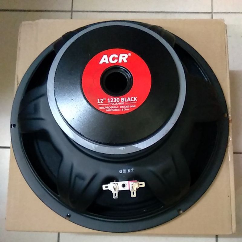 Speaker ACR 12inch 1230 Black Full Range ACR 12"