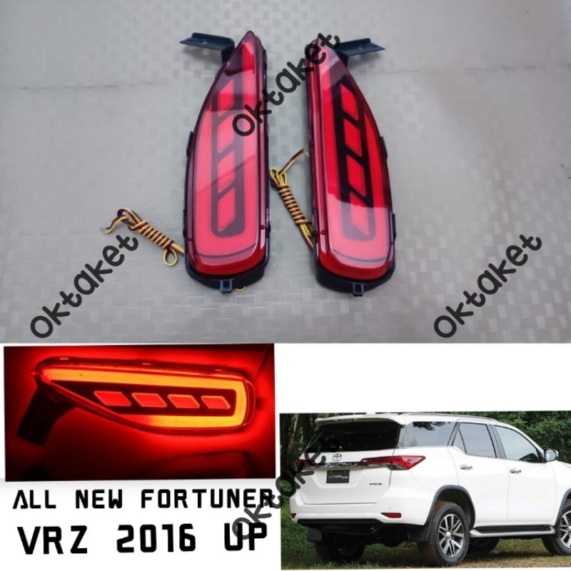 lampu led reflektor mata kucing All new Fortuner 2016 2018 2020 Vrz