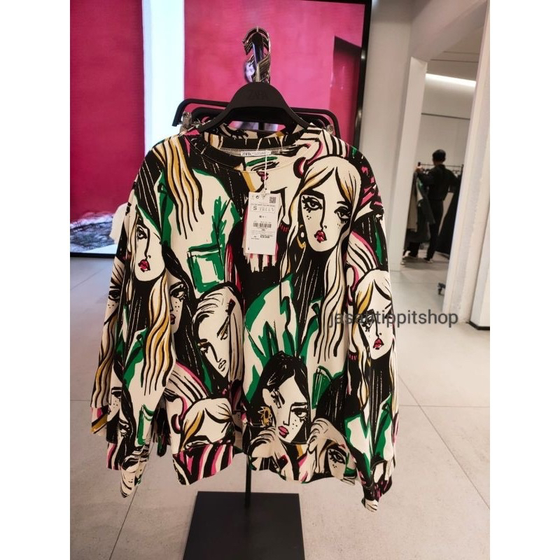 Sweater girl Zara Original terbaru