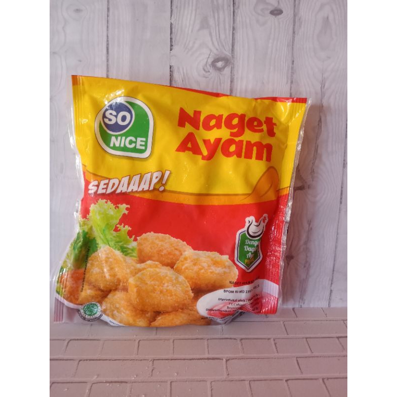 

Naget Ayam So Nice 250gr