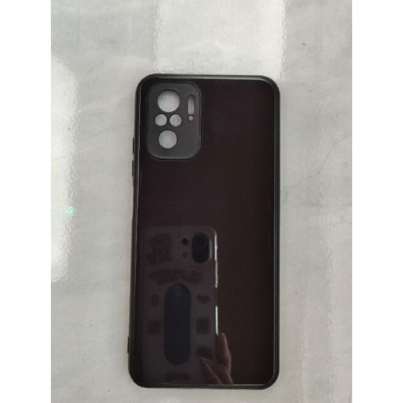 Casing Hard Soft Case Xiaomi Redmi Note 10 Tempered Glass Case (second)