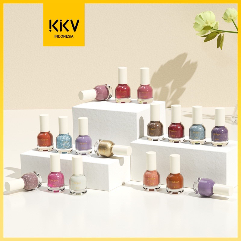 (New) KKV Styqueen Water-based Nail Polish - Rippeable Pewarna Kutek Kuku - Kutek Peel Off