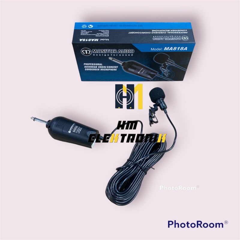Mic Monitor Audio MA 818A Clip on Jepit imam kabel