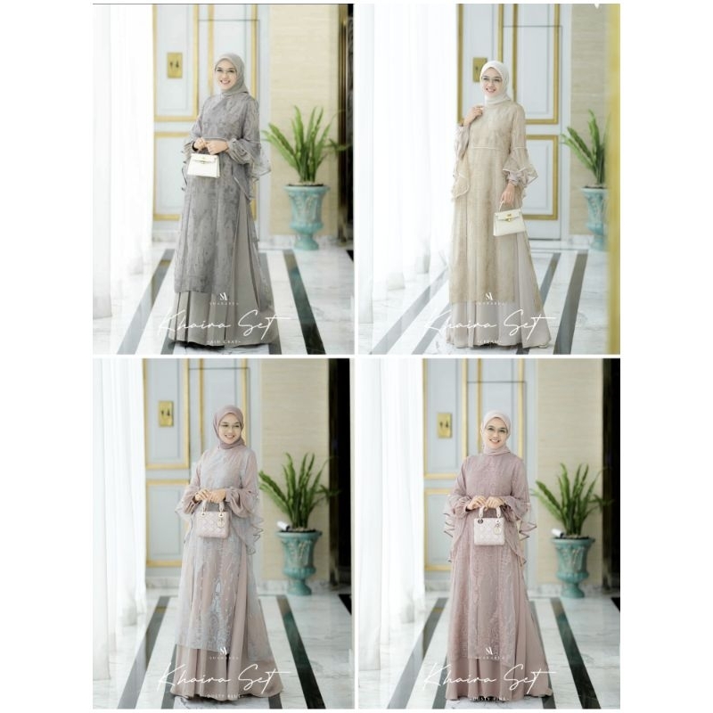 Khaira Set (Inner dan Outer) By Shararea