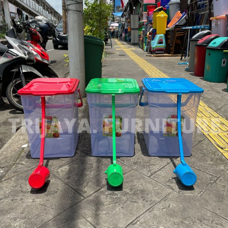 LION STAR - Tempat Es Buah 35 Liter + Gayung / Toples + Gayung 35 Liter Lion Star Basic Home
