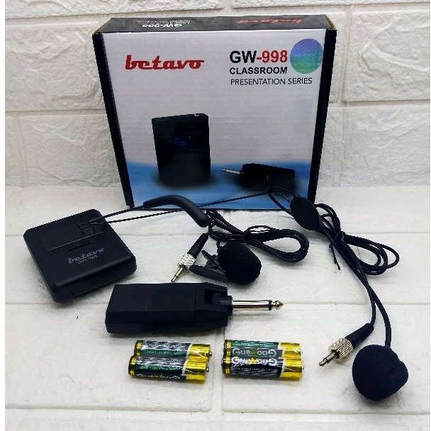 Mic wireless  clip on Betavo GW-998